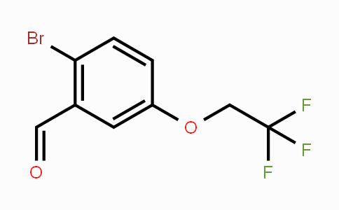 CAS No. 1517210-42-2, 2-Bromo-5-(2,2,2-trifluoroethoxy)benzaldehyde