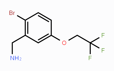 CAS No. 1539859-64-7, 2-Bromo-5-(2,2,2-trifluoroethoxy)benzylamine