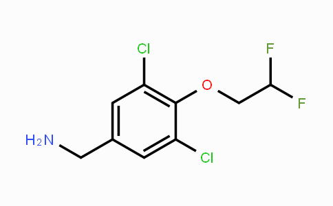CAS No. 2168382-35-0, 3,5-Dichloro-4-(2,2-difluoroethoxy)-benzylamine