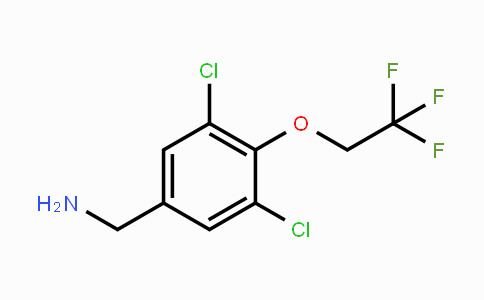 2167879-93-6 | 3,5-Dichloro-4-(2,2,2-trifluoroethoxy)-benzylamine