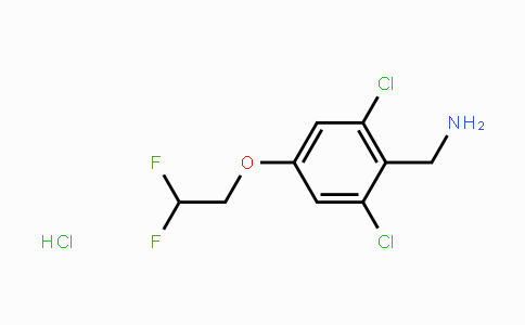 CAS No. 2206609-17-6, 2,6-Dichloro-4-(2,2-difluoroethoxy)-benzylamine hydrochloride
