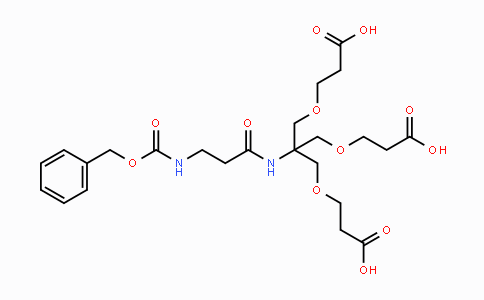 CAS No. 651354-82-4, 3-[2-(3-Benzyloxycarbonylamino-propionylamino)-3-(2-carboxy-ethoxy)-2-(2-carboxy-ethoxymethyl)-propoxy]-propionic acid