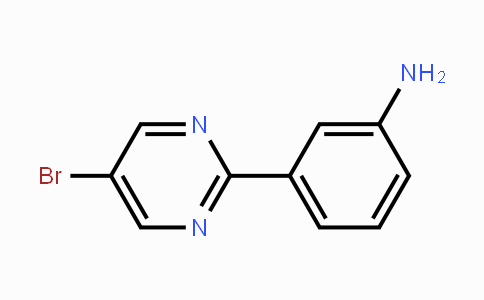 CAS No. 1339681-12-7, 3-(5-Bromopyrimidin-2-yl)aniline