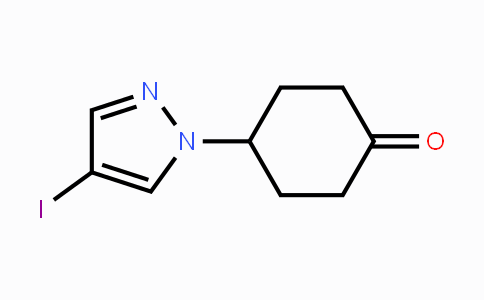 CAS No. 1227611-94-0, 4-(4-Iodopyrazol-1-yl)-cyclohexanone