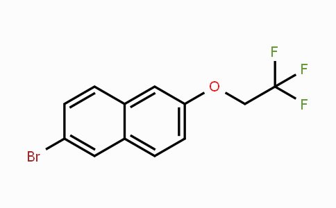 CAS No. 1274119-29-7, 2-Bromo-6-(2,2,2-trifluoroethoxy)-naphthalene