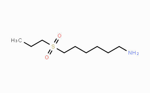 CAS No. 1863341-32-5, 6-(Propane-1-sulfonyl)-hexylamine