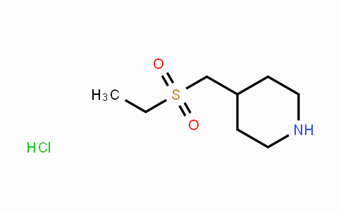 CAS No. 1018285-68-1, 4-[(Ethanesulfonyl)methyl]piperidine hydrochloride