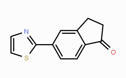 CAS No. 1334784-78-9, 5-Thiazol-2-yl-indan-1-one