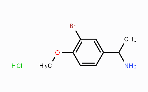 CAS No. 1171612-59-1, 1-(3-Bromo-4-methoxyphenyl)ethanamine hydrochloride