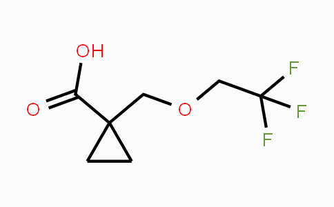 CAS No. 1698705-02-0, 1-(2,2,2-Trifluoroethoxymethyl)-cyclopropanecarboxylic acid