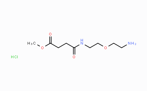 CAS No. 2205383-80-6, N-[2-(2-Aminoethoxy)ethyl]-succinamic acid methyl ester hydrochloride