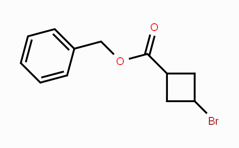 CAS No. 2167366-61-0, 3-Bromocyclobutanecarboxylic acid benzyl ester
