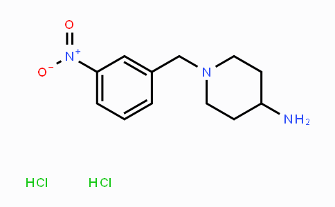 CAS No. 1158785-53-5, 1-(3-Nitrobenzyl)piperidin-4-amine dihydrochloride