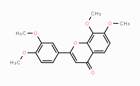 CAS No. 65548-55-2, 2-(3,4-Dimethoxyphenyl)-7,8-dimethoxy-4H-chromen-4-one