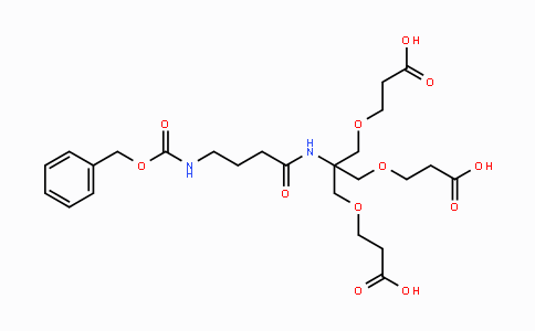 CAS No. 1381947-10-9, 3-[2-(4-Benzyloxycarbonylamino-butyrylamino)-3-(2-carboxy-ethoxy)-2-(2-carboxy-ethoxymethyl)-propoxy]-propionic acid