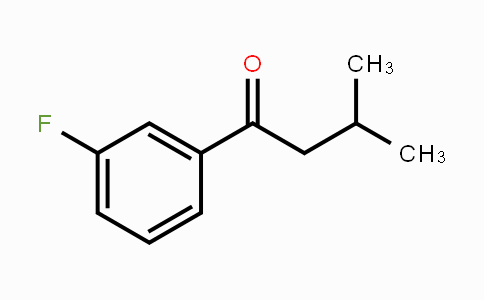 CAS No. 1183881-59-5, 1-(3-Fluorophenyl)-3-methyl-butan-1-one