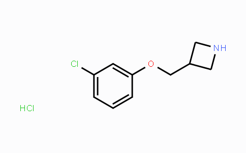 CAS No. 1864064-80-1, 3-(3-Chlorophenoxymethyl)-azetidine hydrochloride