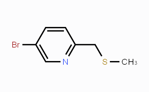 CAS No. 1566292-79-2, 5-Bromo-2-methylsulfanylmethyl-pyridine