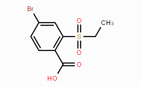 CAS No. 1383826-63-8, 4-Bromo-2-ethanesulfonylbenzoic acid