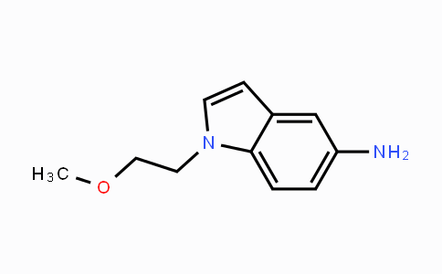 CAS No. 1152866-25-5, 1-(2-Methoxyethyl)-1H-indol-5-amine