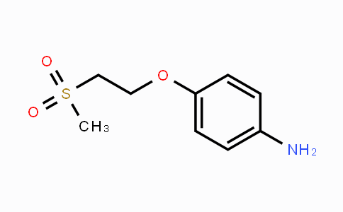 CAS No. 1183904-30-4, 4-(2-Methanesulfonylethoxy)aniline