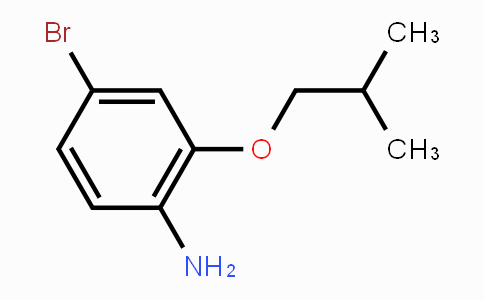 CAS No. 1490694-65-9, 4-Bromo-2-isobutoxyphenylamine