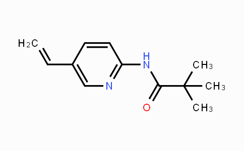 CAS No. 207922-54-1, 2,2-Dimethyl-N-(5-vinylpyridin-2-yl)-propionamide