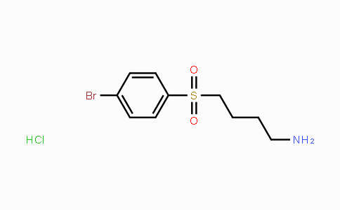 CAS No. 2205383-83-9, 4-(4-Bromobenzenesulfonyl)-butylamine hydrochloride