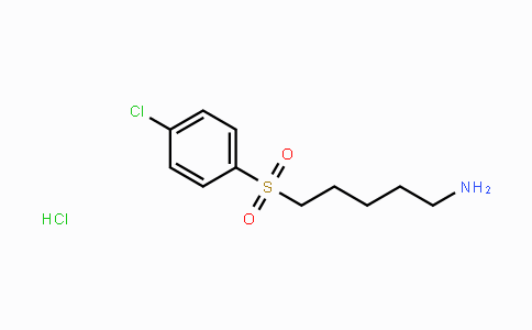CAS No. 2205415-21-8, 5-(4-Chlorobenzenesulfonyl)-pentylamine hydrochloride