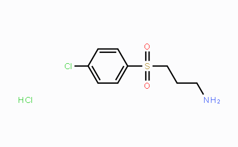 CAS No. 104864-08-6, 3-(4-Chlorobenzenesulfonyl)-propylamine hydrochloride