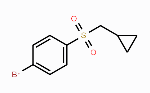 CAS No. 144461-23-4, 1-Bromo-4-cyclopropylmethanesulfonyl-benzene