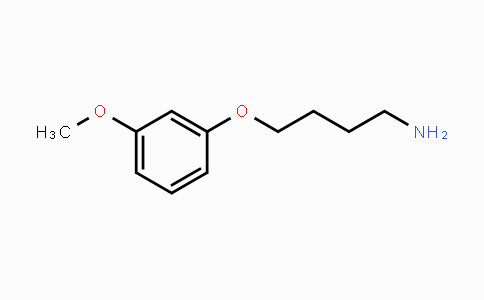 CAS No. 6488-27-3, 4-(3-Methoxyphenoxy)-butylamine