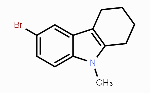 CAS No. 78863-96-4, 6-Bromo-9-methyl-2,3,4,9-tetrahydro-1H-carbazole
