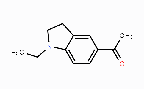CAS No. 1600930-98-0, 1-(1-Ethyl-2,3-dihydro-1H-indol-5-yl)-ethanone