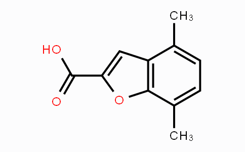 CAS No. 95835-75-9, 4,7-Dimethylbenzofuran-2-carboxylic acid