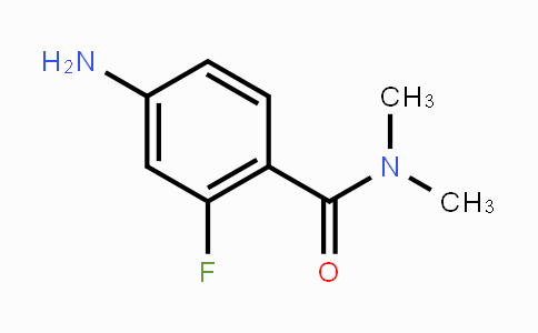 CAS No. 1187368-67-7, 4-Amino-2-fluoro-N,N-dimethylbenzamide