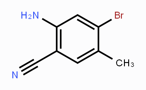 CAS No. 1643156-28-8, 2-Amino-4-bromo-5-methylbenzonitrile