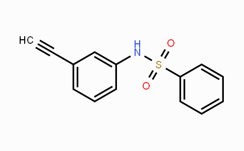 CAS No. 938891-97-5, N-(3-Ethynylphenyl)-benzenesulfonamide