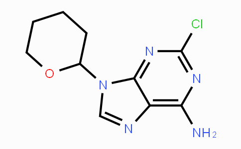 CAS No. 77111-77-4, 2-Chloro-9-(tetrahydropyran-2-yl)adenine