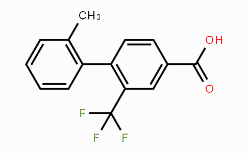 CAS No. 1140462-04-9, 2'-Methyl-2-(trifluoromethyl)-[1,1'-biphenyl]-4-carboxylic acid