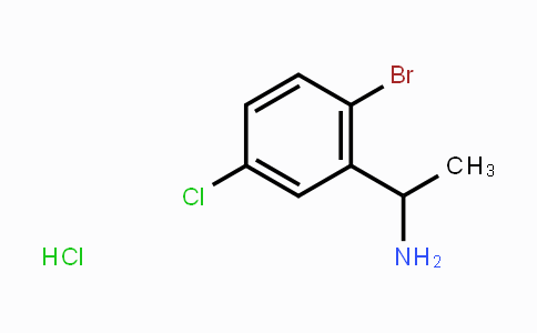 CAS No. 2205383-86-2, 1-(2-Bromo-5-chlorophenyl)-ethylamine hydrochloride