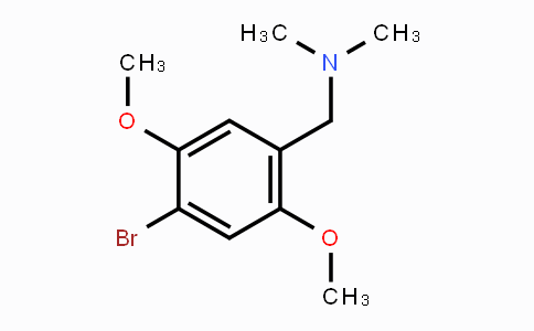 CAS No. 169775-24-0, [(4-Bromo-2,5-dimethoxyphenyl)methyl]dimethylamine