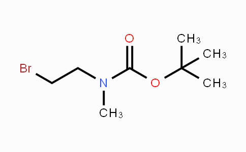CAS No. 263410-12-4, tert-Butyl (2-bromoethyl)(methyl)carbamate