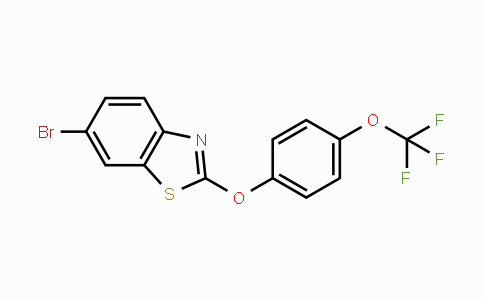 CAS No. 1972643-27-8, 6-Bromo-2-[4-(trifluoromethoxy)phenoxy]-1,3-benzothiazole