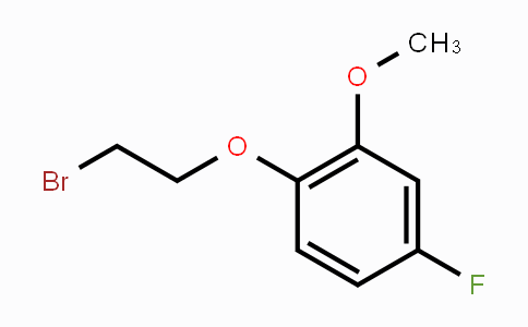CAS No. 1953183-84-0, 1-(2-Bromoethoxy)-4-fluoro-2-methoxybenzene
