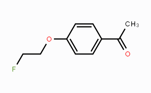 CAS No. 132837-93-5, 1-[4-(2-Fluoroethoxy)-phenyl]-ethanone