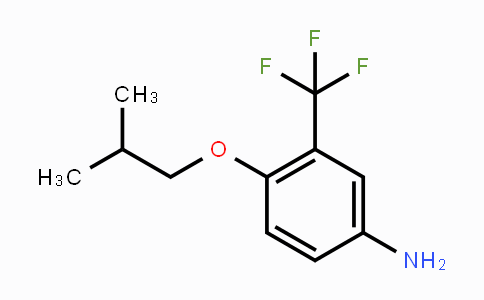 CAS No. 1183106-67-3, 4-Isobutoxy-3-trifluoromethylphenylamine