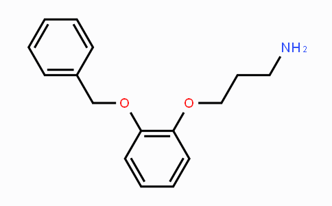 CAS No. 100840-97-9, 3-(2-Benzyloxyphenoxy)-propylamine