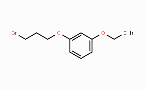 CAS No. 134347-05-0, 1-(3-Bromopropoxy)-3-ethoxybenzene