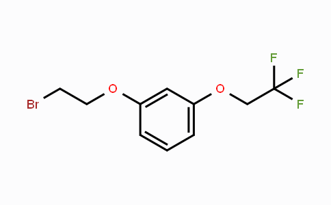 CAS No. 2169074-02-4, 1-(2-Bromoethoxy)-3-(2,2,2-trifluoroethoxy)-benzene